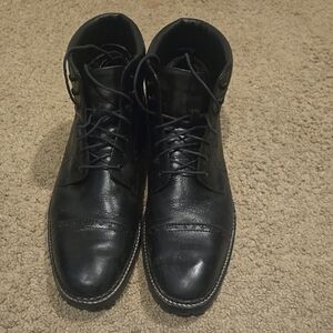 Men's Black Leather Boots
